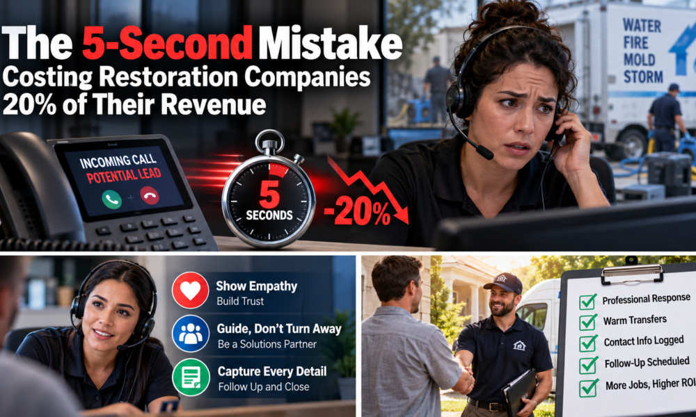 Business listening to callers